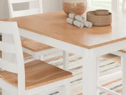 Discount American Furniture Galleries Gesthaven Drm Counter Table Set (5/Cn)