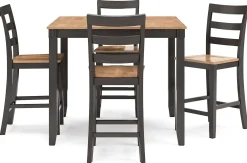 Sale American Furniture Galleries Gesthaven 5-Piece Counter Height Set