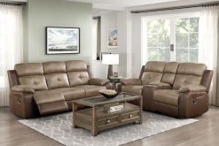 Online American Furniture Galleries Glendale Double Reclining Sofa