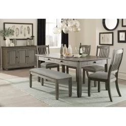 New American Furniture Galleries Granby Dining Bench