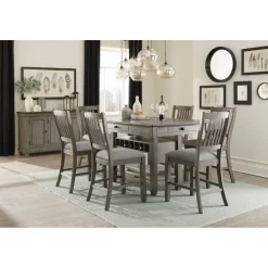 Outlet American Furniture Galleries Granby 5-Piece Counter-Height Dining Set