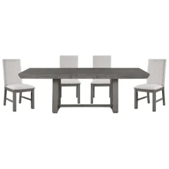 Fashion American Furniture Galleries Gresham 5-Piece Dining Set