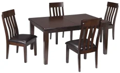 Fashion American Furniture Galleries Haddigan 5-Piece Dining Room Table & Side Chair Set