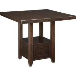 New American Furniture Galleries Haddigan Rectangular Dining Room Counter Ext. Table