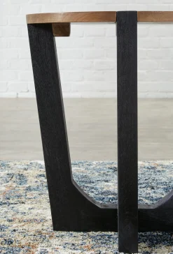 Clearance American Furniture Galleries Hanneforth Round End Table