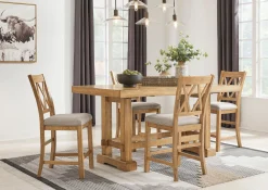 Outlet American Furniture Galleries Havonplane 5-Piece Counter Dining Set