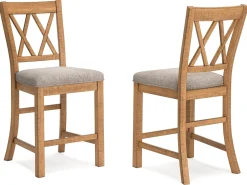 Best American Furniture Galleries Havonplane Upholstered Counter Height Barstool