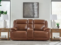Discount American Furniture Galleries Healy Pier Pwr Rec Loveseat/Con/Adj Hdrst