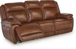 New American Furniture Galleries Healy Pier Pwr Rec Sofa With Adj Headrest