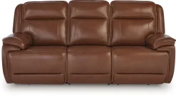 New American Furniture Galleries Healy Pier Pwr Rec Sofa With Adj Headrest