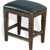 Clearance American Furniture Galleries Homestead Backless Stool w/ Cushion Seat