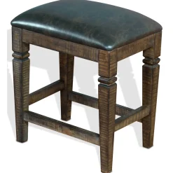 Clearance American Furniture Galleries Homestead Backless Stool w/ Cushion Seat