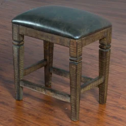 Clearance American Furniture Galleries Homestead Backless Stool w/ Cushion Seat