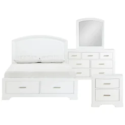 Sale American Furniture Galleries Hudson 6-Piece Full Storage Bedroom Set