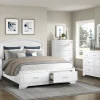 Outlet American Furniture Galleries Hudson 6-Piece Queen Storage Bedroom Set