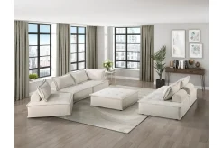 Outlet American Furniture Galleries Inman 5-Piece Modular Sectional Sofa