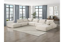 Outlet American Furniture Galleries Inman 5-Piece Modular Sectional Sofa