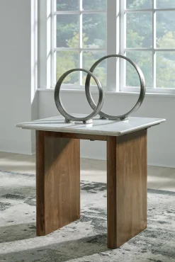 New American Furniture Galleries Isanti Rectangular End Table