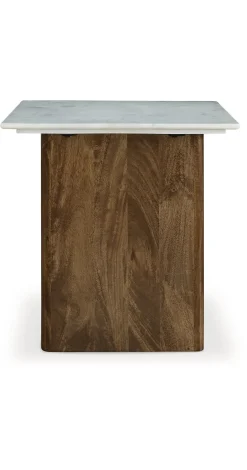 New American Furniture Galleries Isanti Rectangular End Table