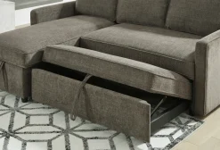Outlet American Furniture Galleries Kerle 2-Piece Sectional with Pop Up Bed