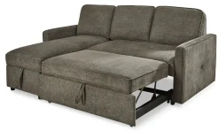Outlet American Furniture Galleries Kerle 2-Piece Sectional with Pop Up Bed