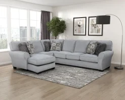 Fashion American Furniture Galleries Kieran 2-Piece Reversible Sectional