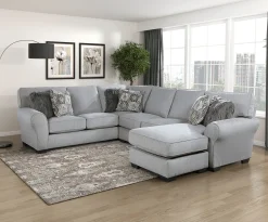 Fashion American Furniture Galleries Kieran 2-Piece Reversible Sectional