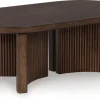 Online American Furniture Galleries Korestone Oval Coffee Table