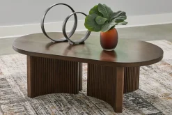 Online American Furniture Galleries Korestone Oval Coffee Table