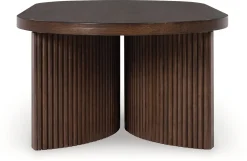 Online American Furniture Galleries Korestone Oval Coffee Table