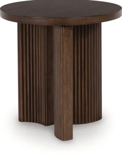 Fashion American Furniture Galleries Korestone Round End Table