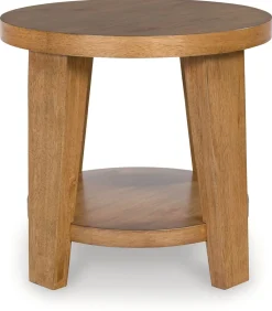 Fashion American Furniture Galleries Kristiland Round End Table