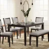 Discount American Furniture Galleries Langwest Dining Room Table Set