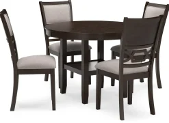 Sale American Furniture Galleries Langwest Dining Room Table Set