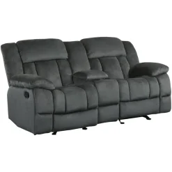 Clearance American Furniture Galleries Laurelton Gliding Recliner Loveseat