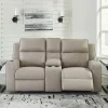 Fashion American Furniture Galleries Lavenhorne Reclining Loveseat With Console