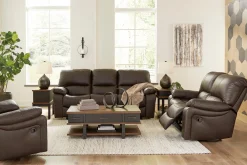 Fashion American Furniture Galleries Leesworth Reclining Power Sofa