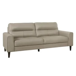 Clearance American Furniture Galleries Lewes Leather Sofa