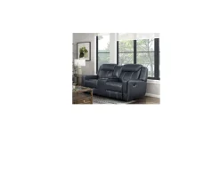Sale American Furniture Galleries Littleton Manual Reclining Loveseat