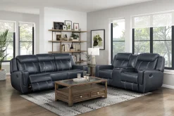 Clearance American Furniture Galleries Littleton Manual Reclining Sofa
