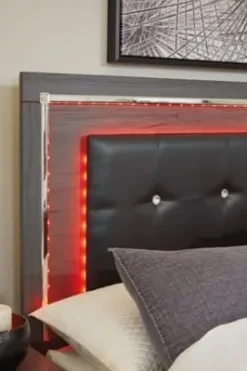 Fashion American Furniture Galleries Lodanna Queen Upholstered Bed