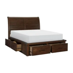 Discount American Furniture Galleries Logandale 6-Piece Queen Storage Bedroom Set