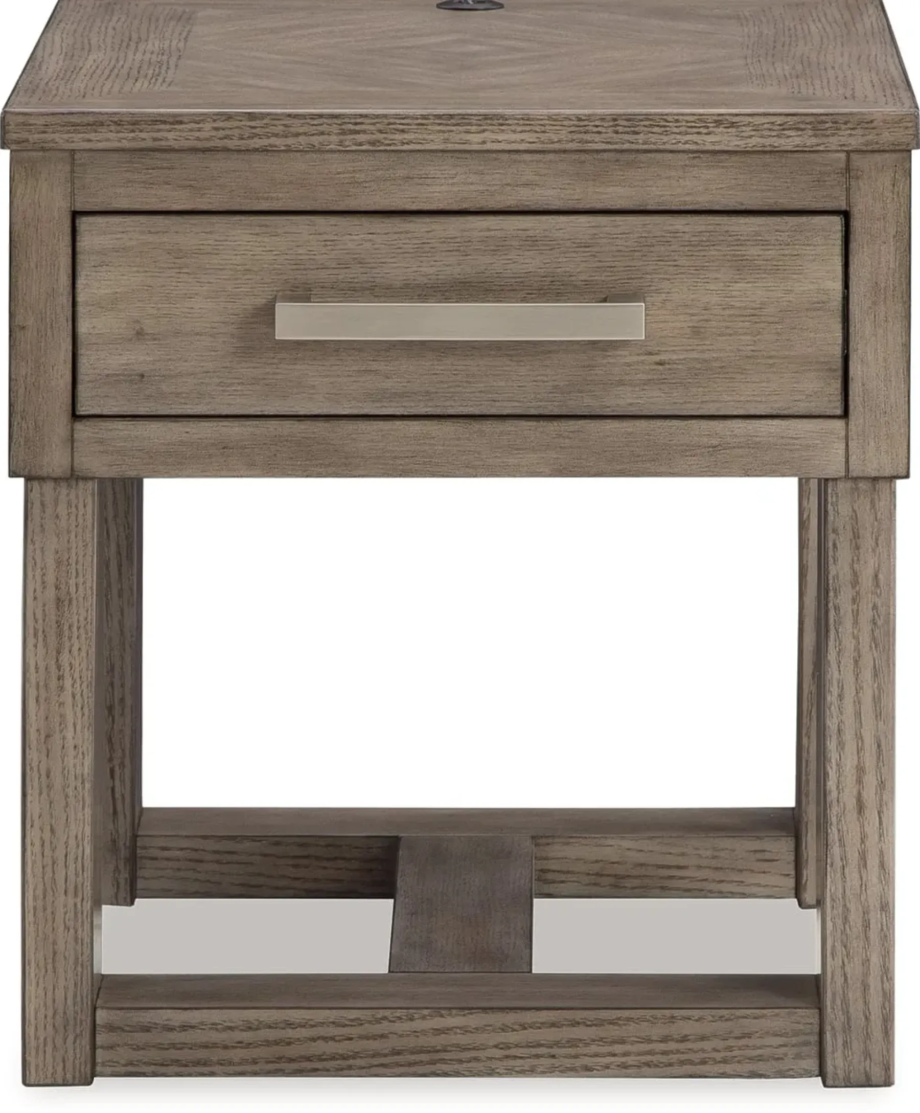 New American Furniture Galleries Loyaska Rectangular End Table