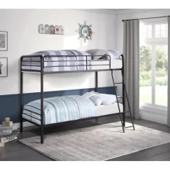 Sale American Furniture Galleries Lunar Twin Bunk Bed