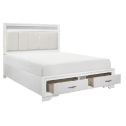Discount American Furniture Galleries Luster Queen Panel Bed