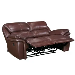 New American Furniture Galleries Lyman Double Reclining Loveseat