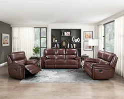 Hot American Furniture Galleries Lyman Double Reclining Sofa