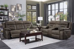 Outlet American Furniture Galleries Madrona Hill Double Reclining Sofa