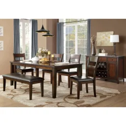 Discount American Furniture Galleries Mantello Dining Bench