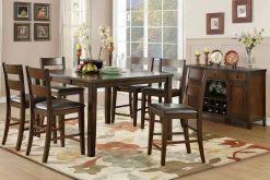 Fashion American Furniture Galleries Mantello 5-Piece Counter Height Set